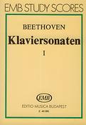 Beethoven: Piano Sonatas 1 (Studiepartituur)
