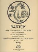 Bartók: Ten Slovak Folksongs
