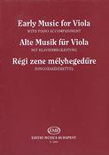 Brodszky: Early Music For viola