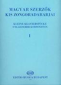Kleine Klavierstücke ungarischer Komponisten I