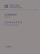 Lendvay: Violin Concerto