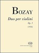 Bozay: Duo per violini