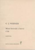 Werner: Missa festivalis e brevis