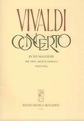 Antonio Vivaldi: Concerto In Do Maggiore  Per Oboe, Archi E Czalo