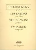 Peter Ilyich Tchaikovsky: Die Jahreszeiten op. 37-b für Klavier