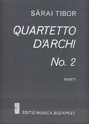 Tibor Sárai: Streichquartett Nr. 2