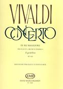 Antonio Vivaldi: Concerto in re maggiore Il gardellino per flauto(per flauto, archi e cembalo RV 428