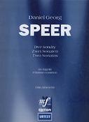 Daniel Georg Speer: Zwei Sonaten MF 201