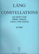 István Láng: Constellations Qiuartett für Oboe, Violine, Viol(Qiuartett für Oboe, Violine, Viola und