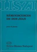 Franz Liszt: Reminiscences de Don Juan pour 2 pianos