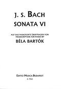 Bach: Sonata VI