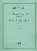 Wolfgang Amadeus Mozart: Sonate Nr. 3 C-Dur, KV 300h