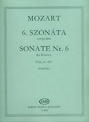 Wolfgang Amadeus Mozart: Sonate Nr. 6 F-Dur, KV 189e