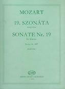 Wolfgang Amadeus Mozart: Sonate Nr. 19 Es-Dur, KV 189g