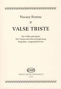 fuerenc Vecsey: Valse Triste