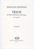 François Devienne: Trios Op. 61 (Für Flöte, Klarinette und Fagott)