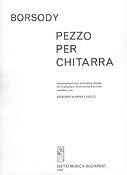 László Borsody: Pezzo per chitarra