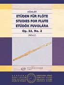 Ernesto Kohler: Etüden Fur Flöte 2 op. 33, No. 2
