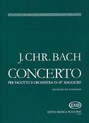 Johann Christian Bach: Konzert B-Dur fuer Fagott Und Orchester