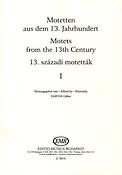 Motets from the 13th century, Vol. 1