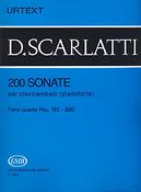 Domenico Scarlatti: 200 Sonate per clavicembalo 4 (No. 151-200)