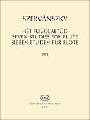 Endre Szervánszky: Sieben Etüden Fur Flöte