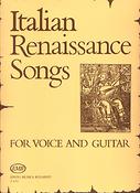 Various Composers: Italien Renaissance Songs für Gesang und Gitarre(für Gesang und Gitarre)