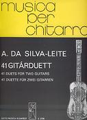 Antonio da Silva-Leite: 41 Duette Für Zwei Gitarren