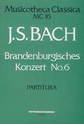 Bach: Brandenburgisches Konzert No. 6 MC 16