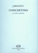 Pál Járdányi: Concertino per violino e Pianoforte