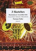Norman Tailor: 3 Sketches (Harmonica Solo)