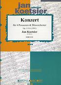 Jan Koetsier: Concertino (4 Trombones Solo)