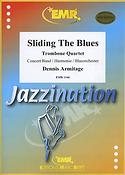 Dennis Armitage: Sliding the Blues(4 trombones & Wind Band)