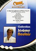 4 Alto Saxophones & Piano Vol. 5