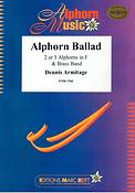 Dennis Armitage: Alphorn Ballad (2-3 Alphorns in F Solo)