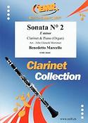 Benedetto Marcello: Sonata Nr 2 in E minor (Klarinet)