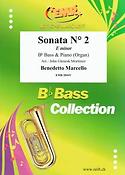 Benedetto Marcello: Sonata Nr 2 in E minor (Bb Bass)
