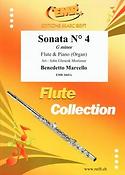 Benedetto Marcello: Sonata Nr 4 in G minor (Fluit)