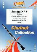 Benedetto Marcello: Sonata Nr 5 in Bb major (Klarinet)