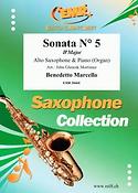 Benedetto Marcello: Sonata Nr 5 in Bb major (Altsaxofoon)