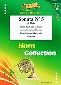Benedetto Marcello: Sonata Nr 5 in Bb major (Hoorn)