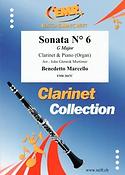 Benedetto Marcello: Sonata Nr 6 in G major (Klarinet)
