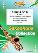 Benedetto Marcello: Sonata Nr 6 in G major (Tenorsaxofoon)