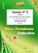 Vivaldi: Sonata Nr 5 in E minor (Bas Trombone)