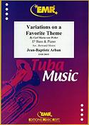 Jean-Baptiste Arban: Variations on a Favorite Theme (Eb Bass)