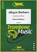 Herbert Rüdisser: Allegro Barbaro (Trombone)