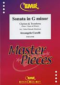 Arcangelo Corelli: Sonata in G Minor (Klarinet, Trombone)