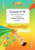 Vladislav Blazhevich: Concerto Nr. 10 (Basblokfluit)