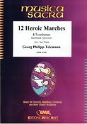 Telemann: 12 Heroic Marches (Trombone)