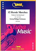 Telemann: 12 Heroic Marches (Tuba)